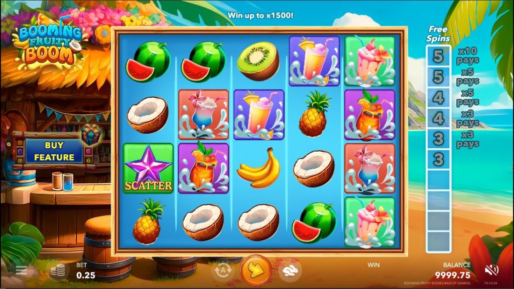 Boombing Fruity Boom gameplay