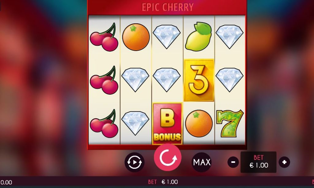 epic 3 cherry slot gameplay